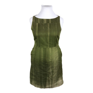Unisex Rene Lezard - Schiffon dress, size 42 - Green (1)