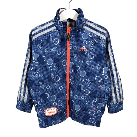 Unisex Adidas - Outdoor jacket, size 98 - 104 - Blue ()