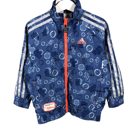 Unisex Adidas - Outdoor jacket, size 98 - 104 - Blue (2)