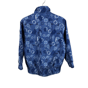 Unisex Adidas - Outdoor jacket, size 98 - 104 - Blue (4)
