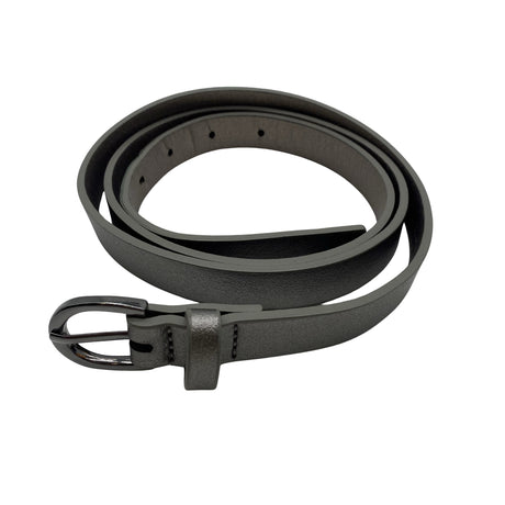 Unisex Anna Field - Leather belt, size Ei kokoa - Gray ()