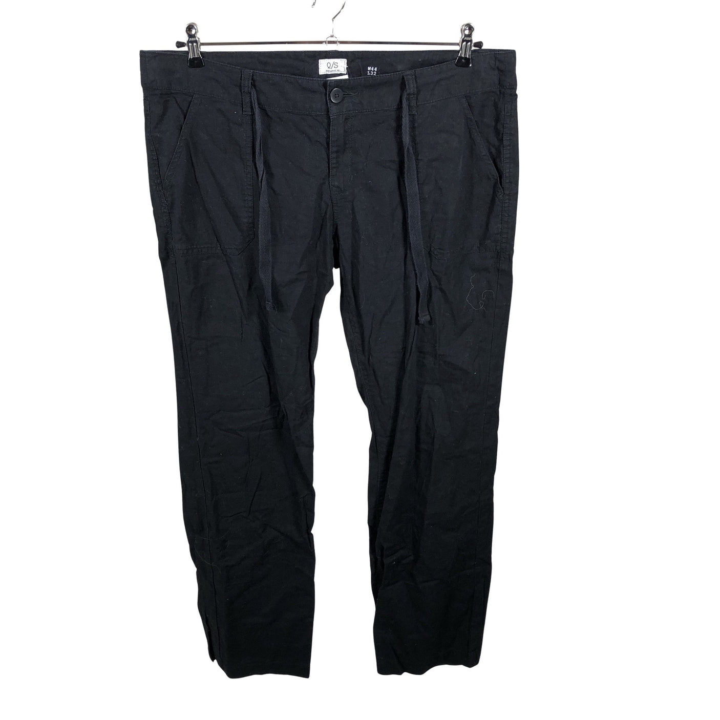 Unisex Q/S designed by S.Oliver - Slacks, size 52 - Black (2)