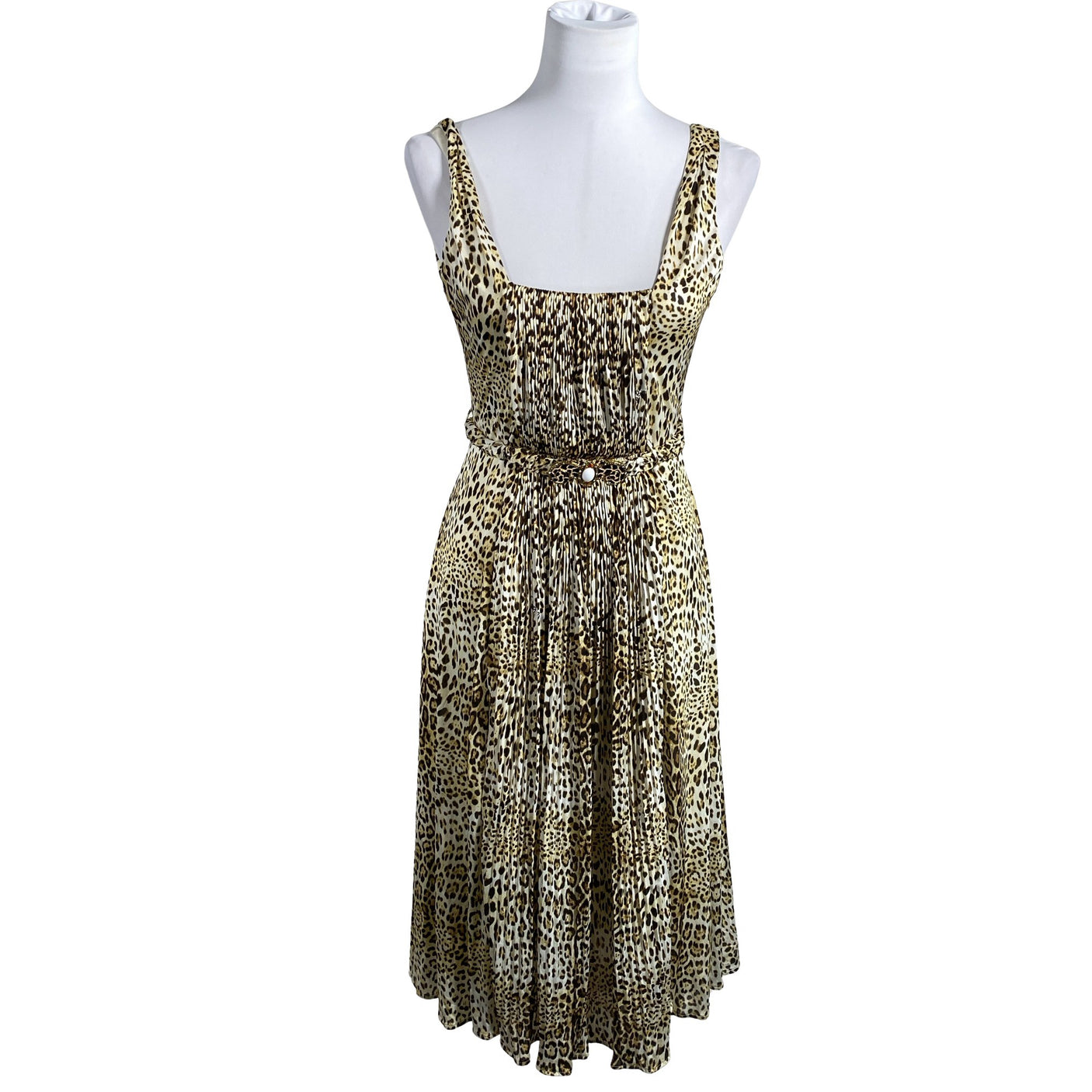 Unisex Roberto Cavalli - Tricot dress, size 38 - Beige (1)