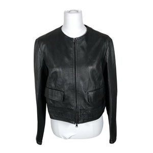 Unisex Marc Cain - Leather jacket, size 40 - Black (1)