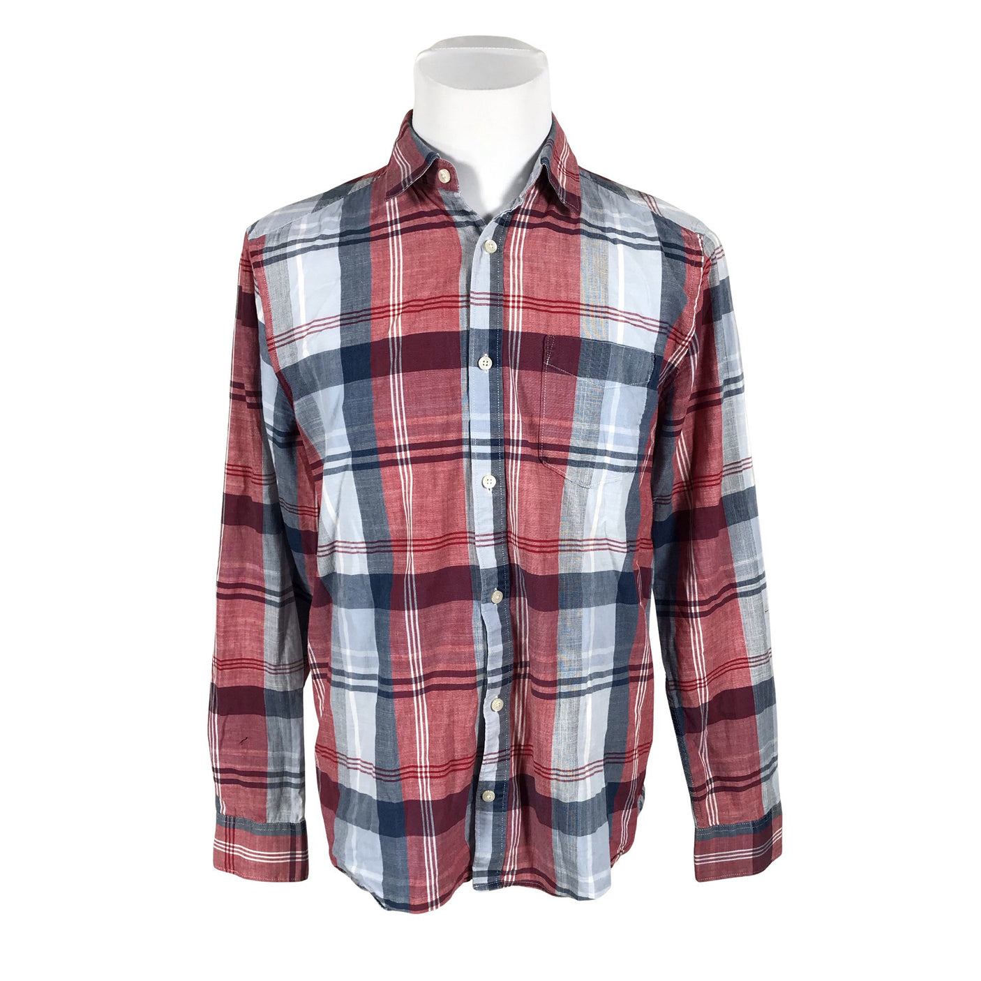 Unisex East West - Collared shirt, size L - Blue (1)