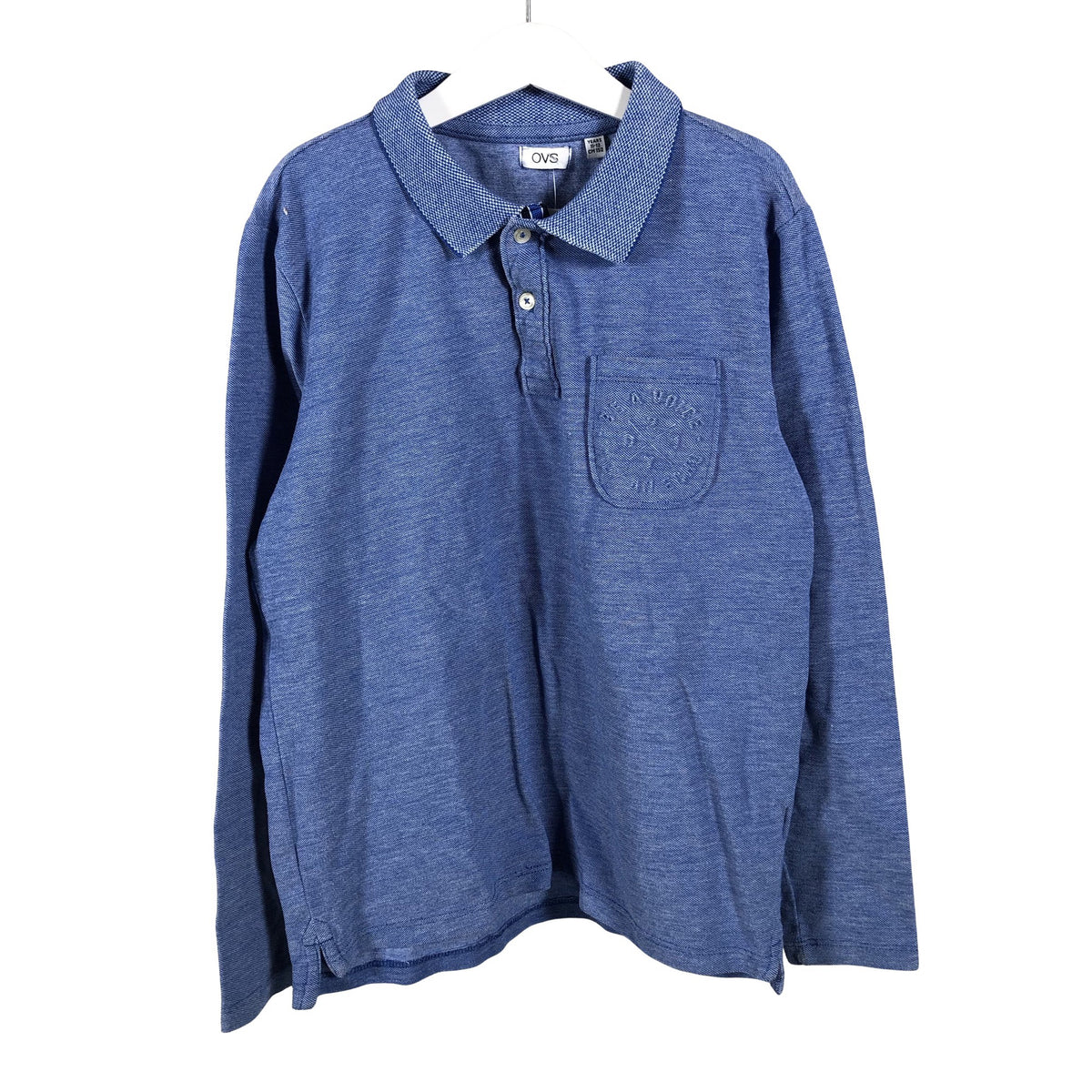 Unisex OVS - Polo shirt, size 146 - 152 - Blue (2)