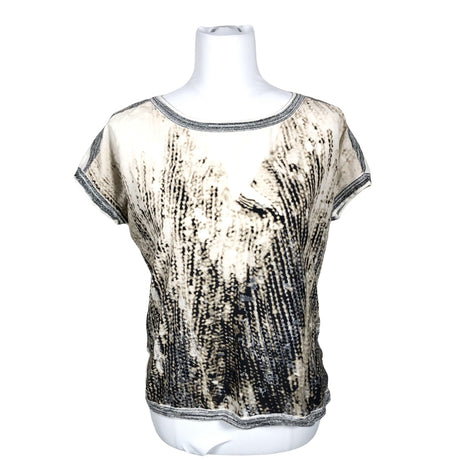 Unisex Gustav - Short-sleeved blouse, size 40 - Beige ()