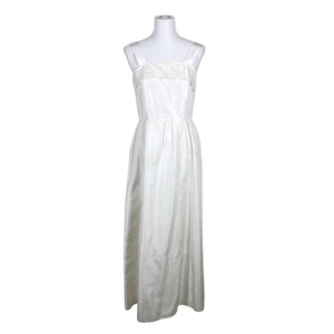 Unisex Roundshop - Party dress, size 40 - White (1)