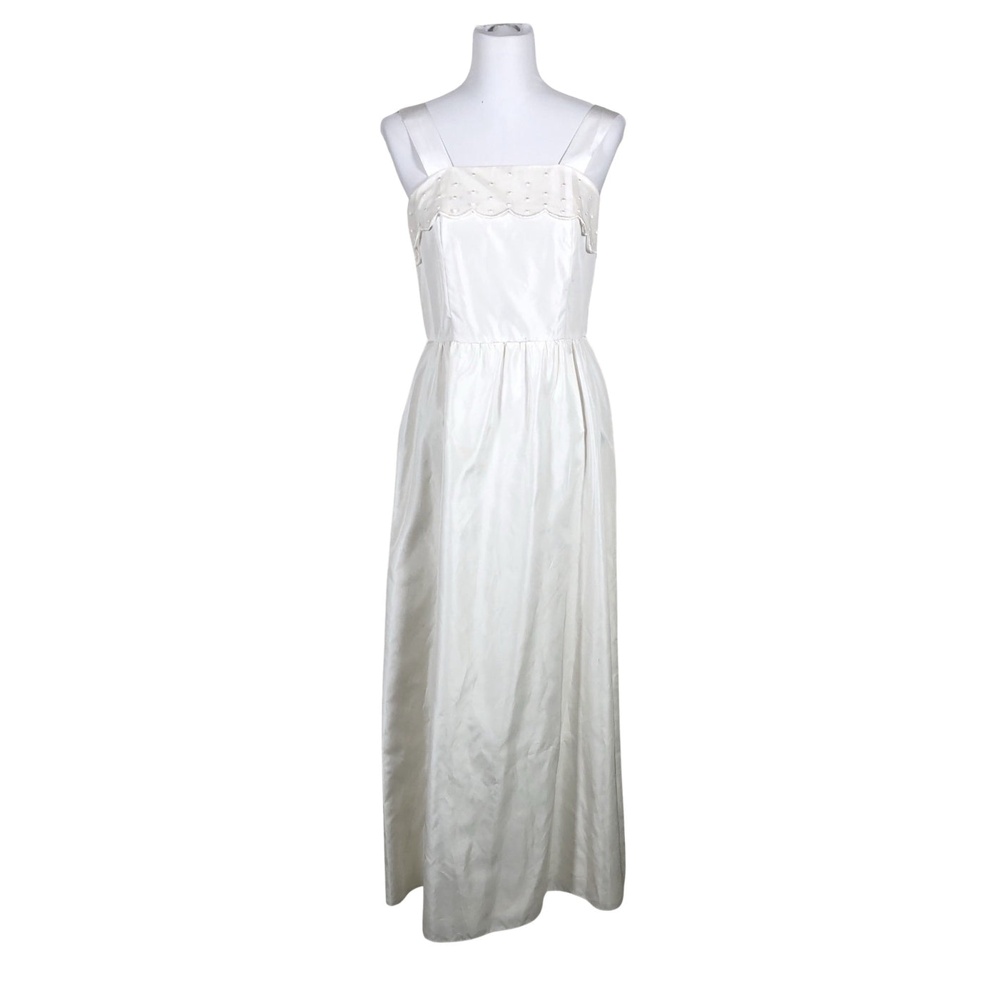 Unisex Roundshop - Party dress, size 40 - White (2)