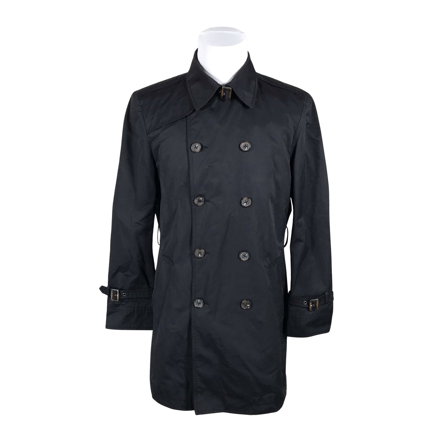 Unisex Sand - Trench coat, size L - Black (1)