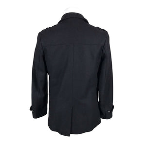 Unisex Caramelo - Wool coat, size M - Black (2)