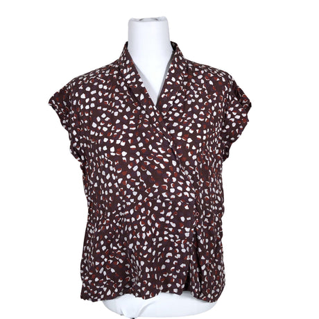 Unisex Boomerang - Short-sleeved blouse, size 38 - Brown ()
