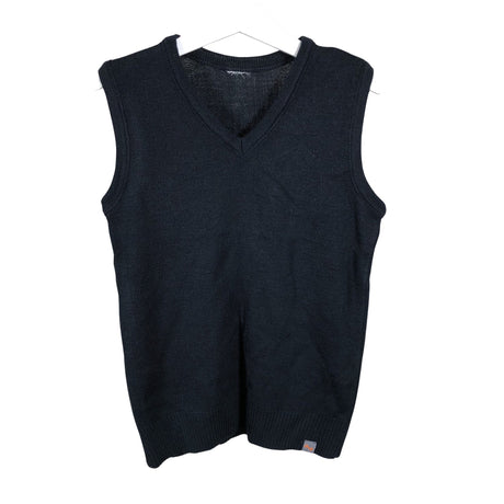 Unisex Norrison - Knit vest, size 128 - 134 - Blue ()