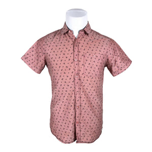 Unisex Free Planet - Collared shirt, size S - Light pink (1)