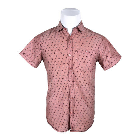 Unisex Free Planet - Collared shirt, size S - Light pink ()