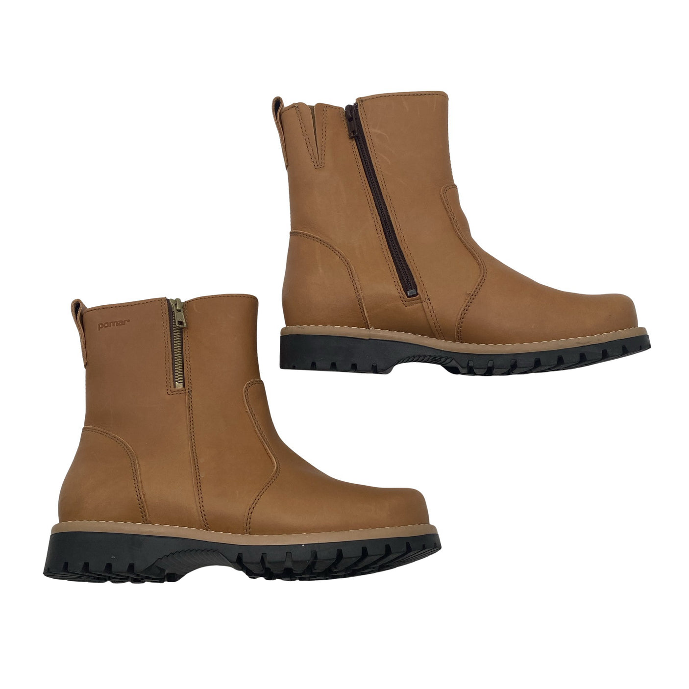 Unisex Pomar - Ankle boots, size 40 - Brown (1)