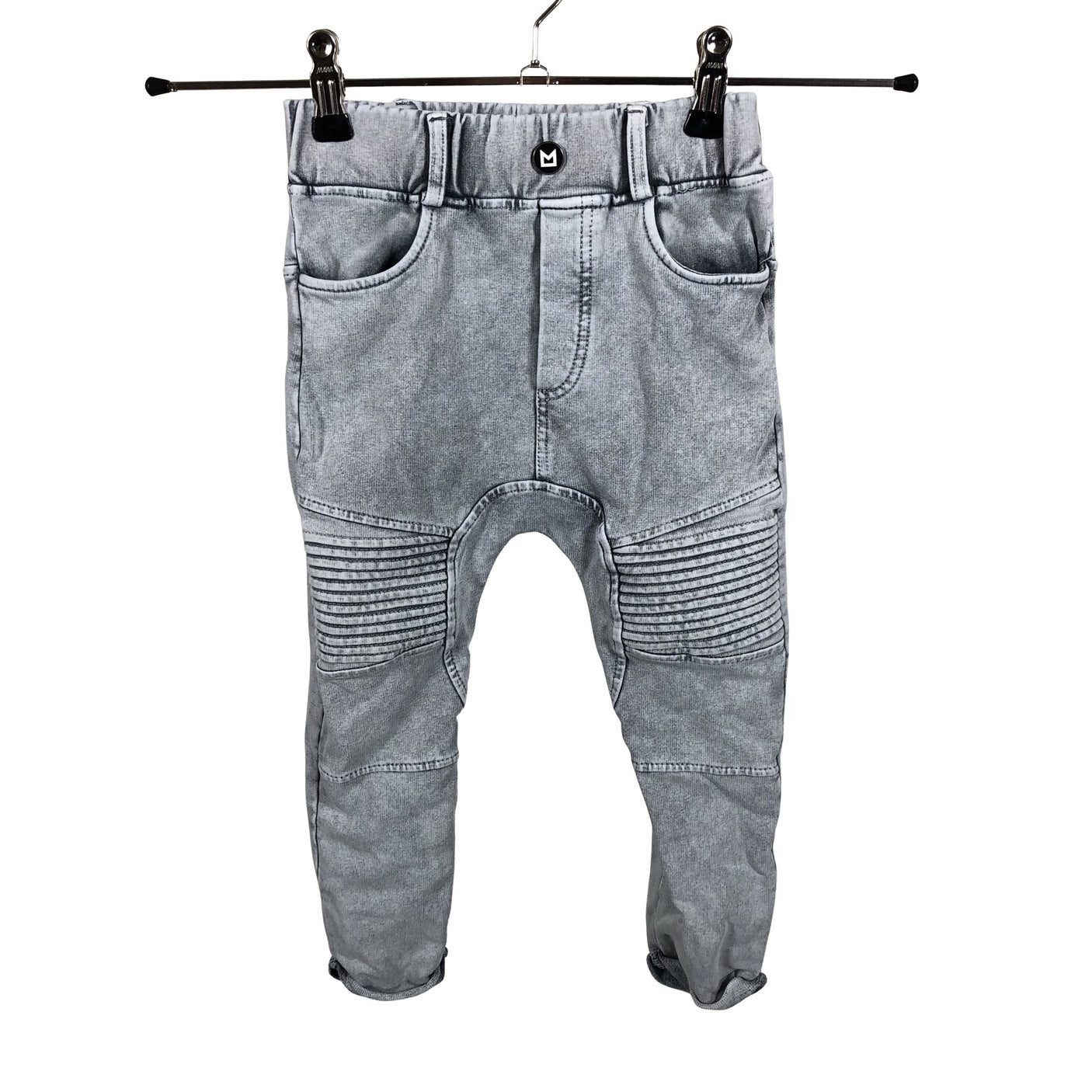 Unisex Minikid - Jeggings, size 98 - 104 - Gray (2)