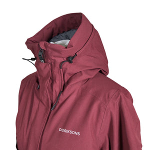 Unisex Didriksons - Winter jacket, size 40 - Wine red (3)