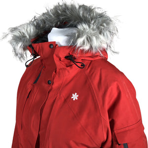 Unisex Áhkká - Down jacket, size 44 - Red (2)