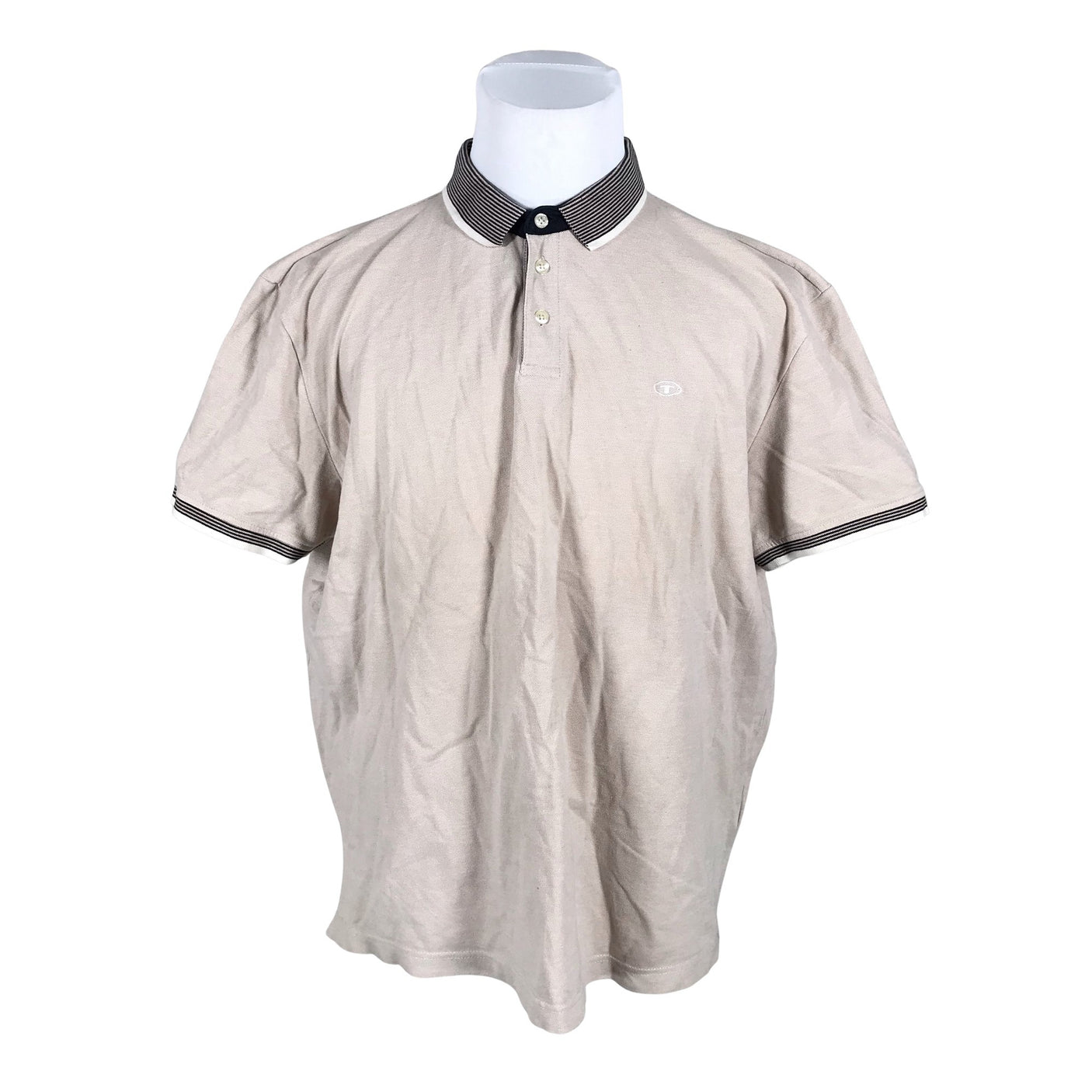 Unisex Tom Tailor - Polo shirt, size XXL - Beige (1)
