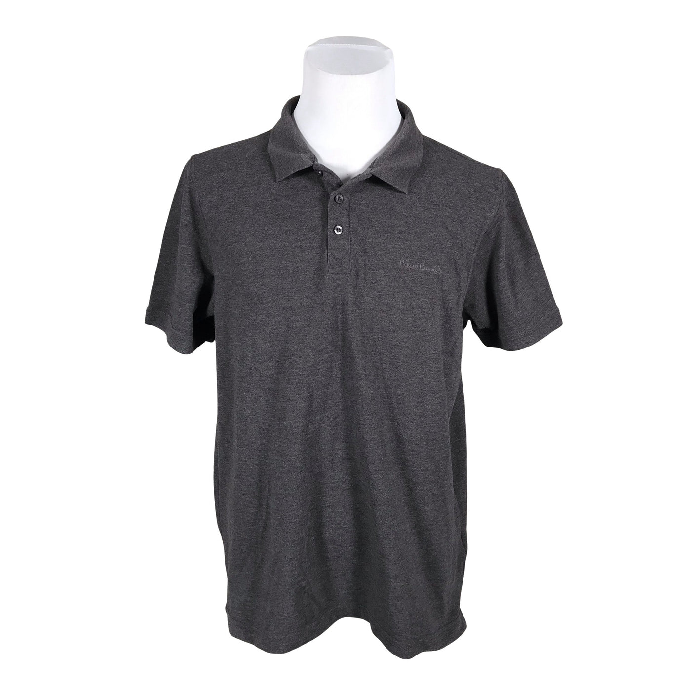 Unisex Pierre Cardin - Polo shirt, size XXL - Gray (1)