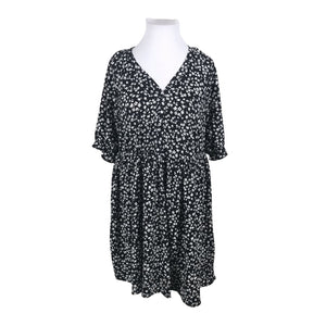 Unisex Limited Collection - Schiffon dress, size 46 - Black (1)