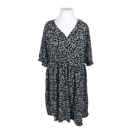 Unisex Limited Collection - Schiffon dress, size 46 - Black ()