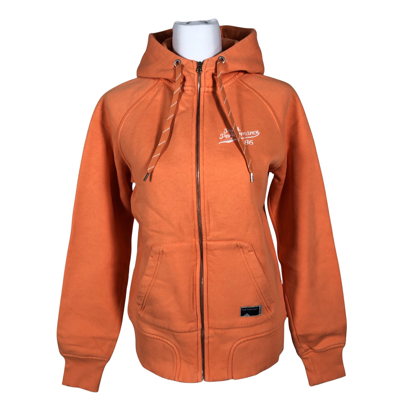 Unisex Peak Performance - Hoodie, size 40 - Orange (1)