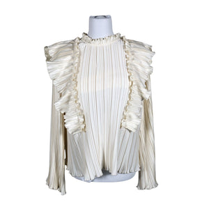 Unisex Y.A.S - Blouse, size 40 - Beige (2)