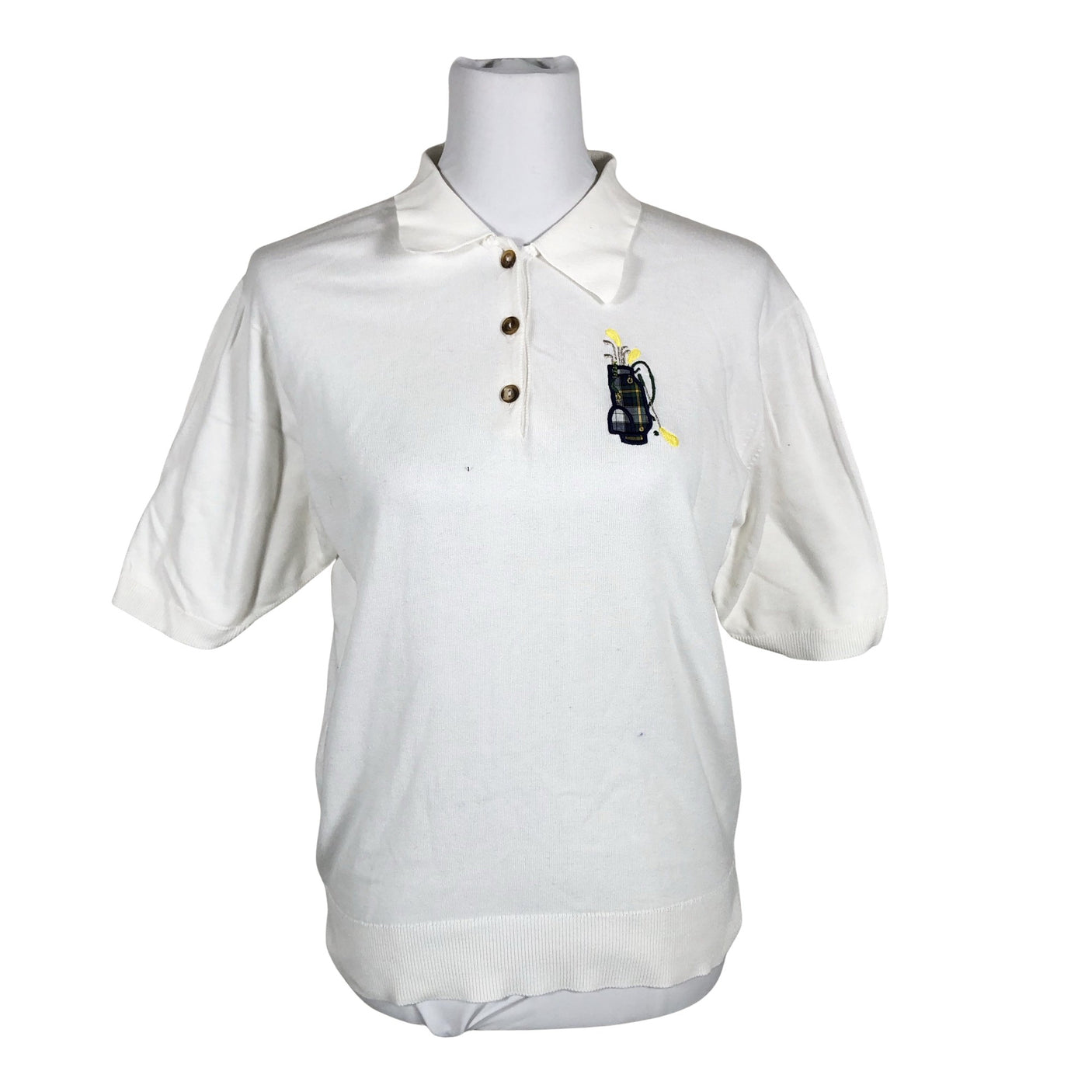 Unisex Straven - Polo shirt, size 40 - White (2)