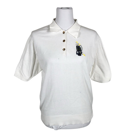 Unisex Straven - Polo shirt, size 40 - White (2)