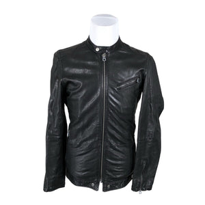 Unisex Diesel - Leather jacket, size S - Black (1)