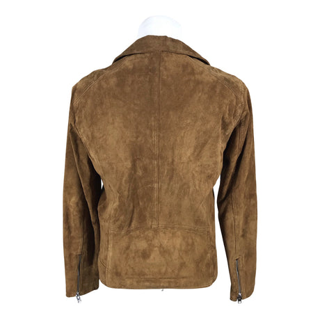 Unisex Jack & Jones - Leather jacket, size M - Brown (2)