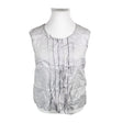 Unisex Lino Moda - Top, size 46 - Gray ()