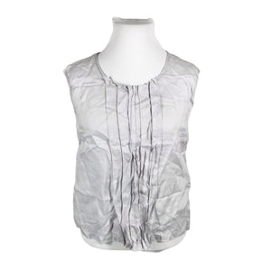 Unisex Lino Moda - Top, size 46 - Gray (1)