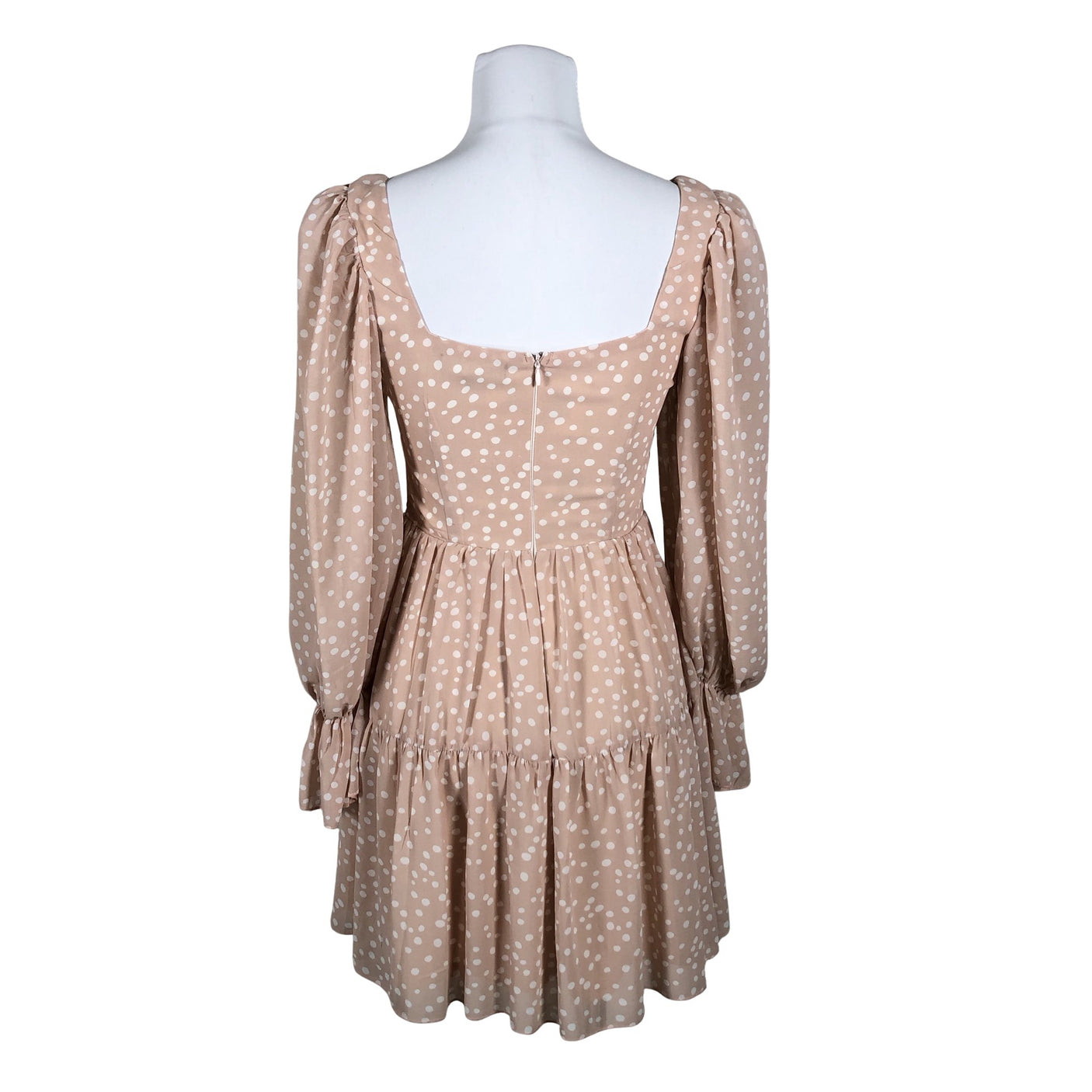 Unisex Girl In Mind - Schiffon dress, size 36 - Light pink (3)