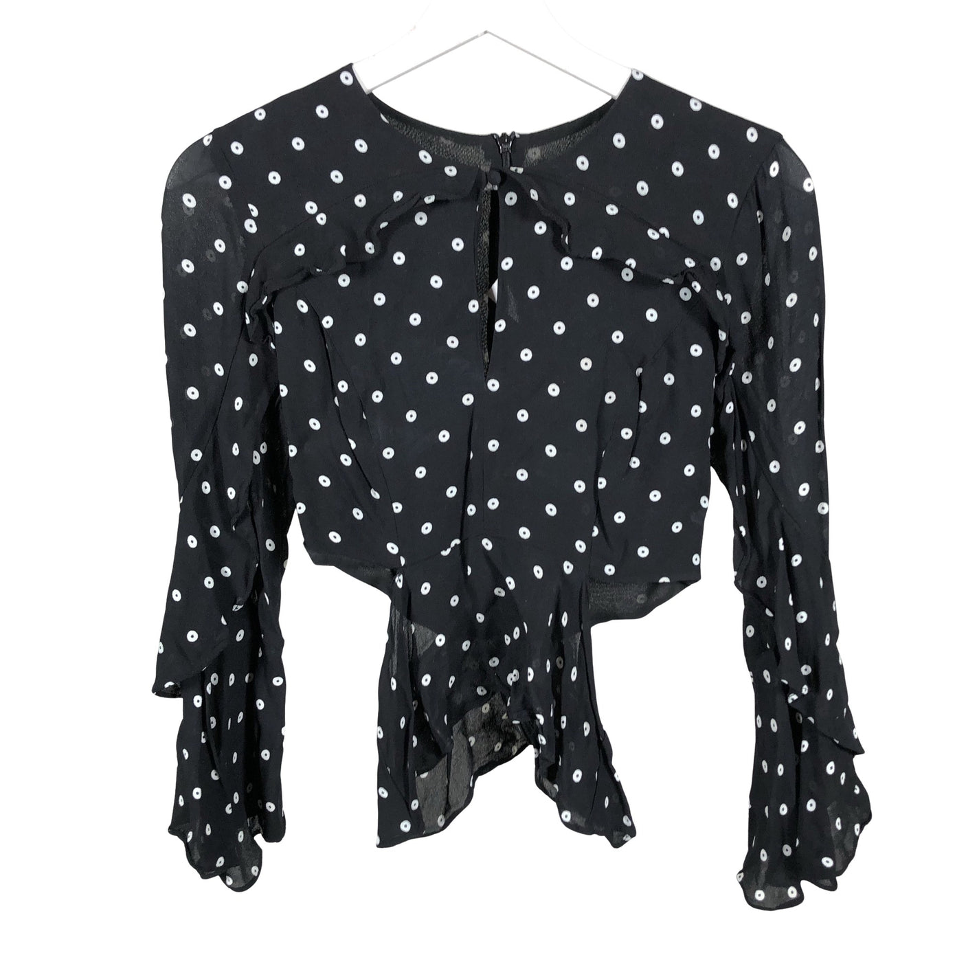 Unisex Bardot - Blouse, size 32 - Black (3)