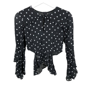 Unisex Bardot - Blouse, size 32 - Black (3)