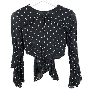 Unisex Bardot - Blouse, size 32 - Black (1)
