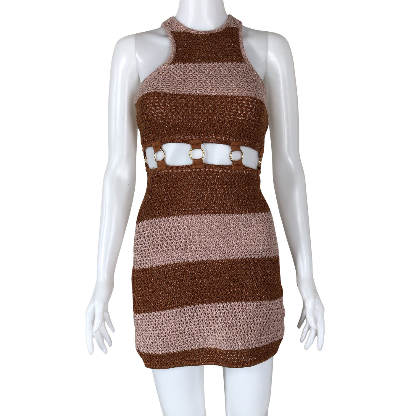 Unisex alice McCALL - Knit dress, size 34 - Brown (1)