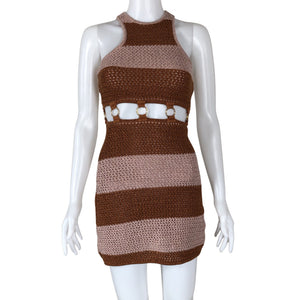 Unisex alice McCALL - Knit dress, size 34 - Brown (1)