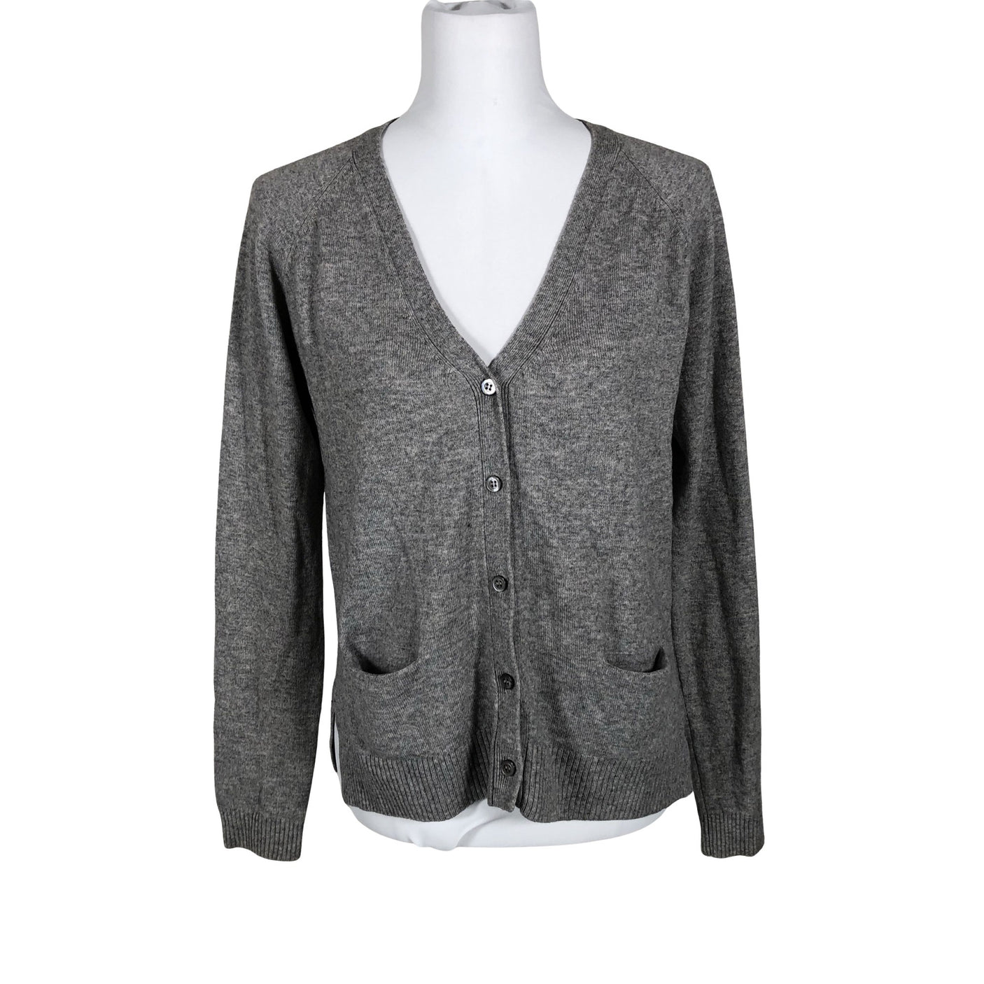 Unisex Repeat - Cardigan, size 40 - Gray (1)