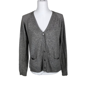 Unisex Repeat - Cardigan, size 40 - Gray (1)