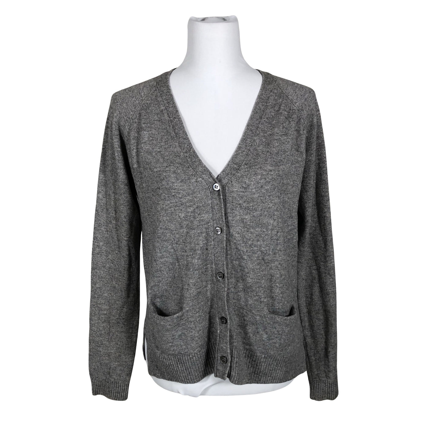 Unisex Repeat - Cardigan, size 40 - Gray (2)