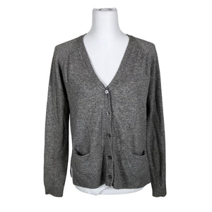 Unisex Repeat - Cardigan, size 40 - Gray (2)