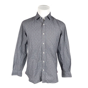 Unisex Massimo Dutti - Collared shirt, size M - Gray (1)