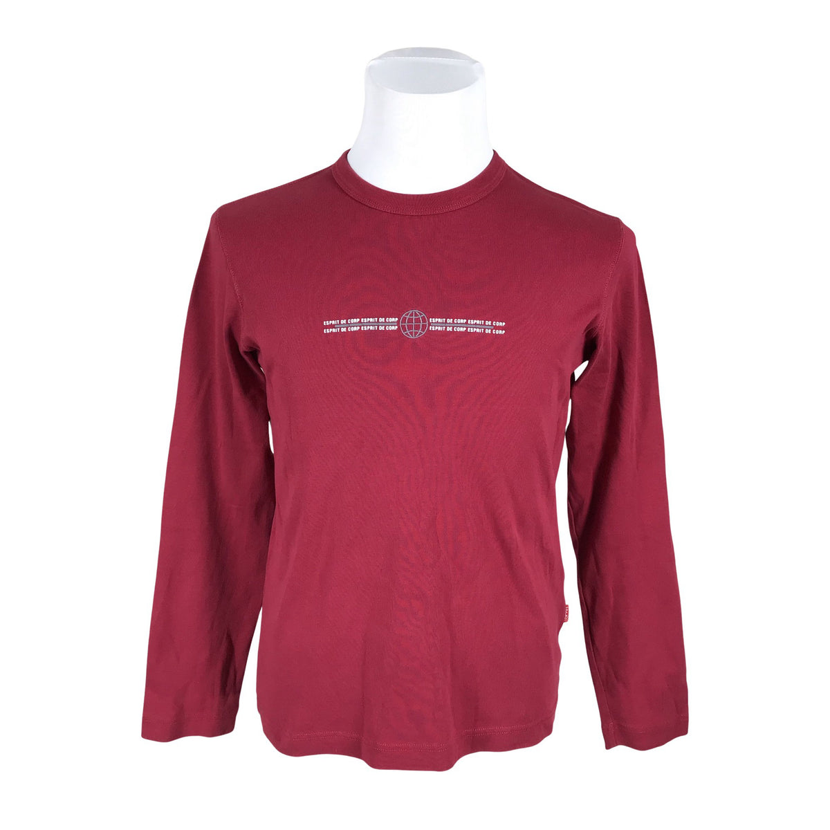 Unisex Esprit - Tricot shirt, size L - Wine red (1)