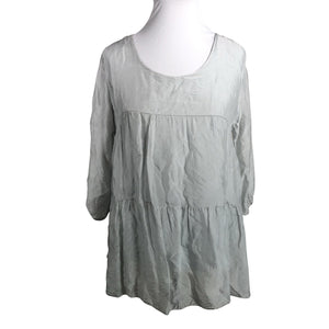 Unisex Bohemiana - Schiffon tunic, size 42 - Gray (1)