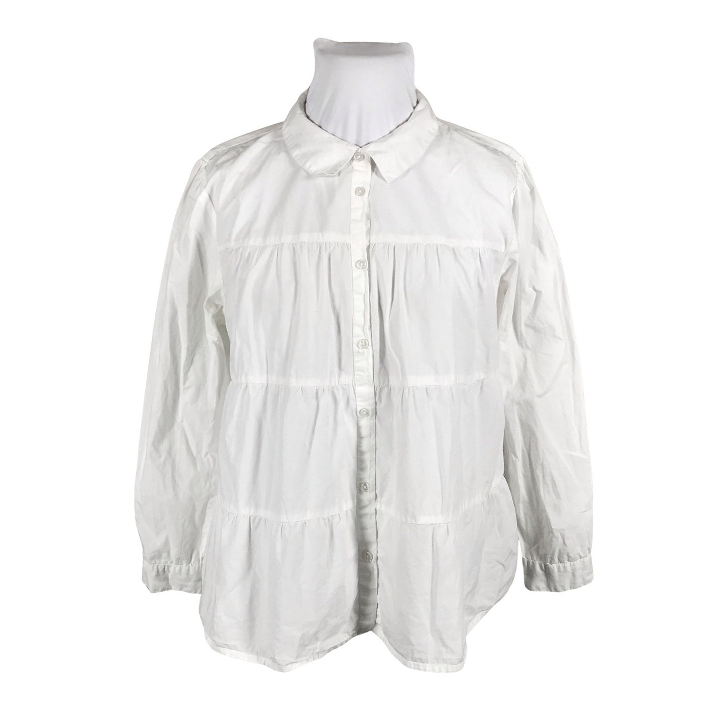 Unisex Cream - Blouse, size 46 - White (1)