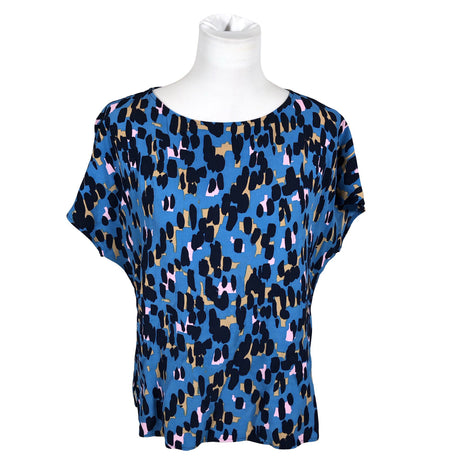 Unisex Marimekko - Short-sleeved blouse, size 38 - Blue (2)